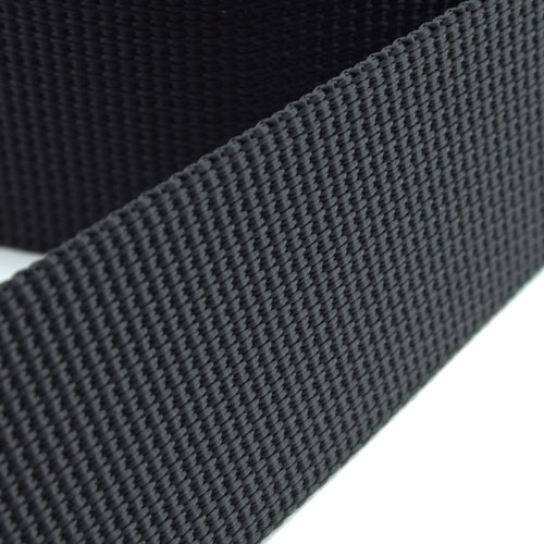 Gurtband Polyester schwarz 40mm online kaufen