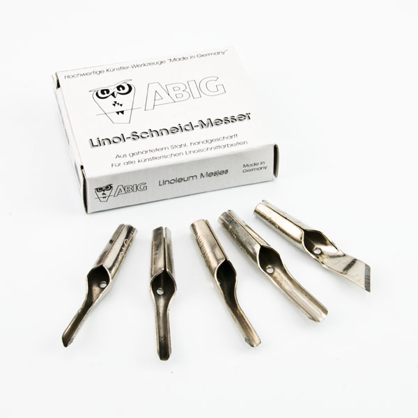 Abig Linolschnitt-Werkzeug Ersatzmesser-Set online kaufen