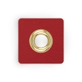 sen-Patch mit Prym-se 8mm gold rot