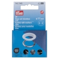 Prym sen mit Scheiben 11mm wei 542540