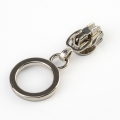 5 Schieber mit Ring silber fr 3mm Reiverschluss