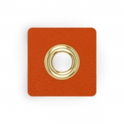 sen-Patch mit Prym-se 8mm gold orange