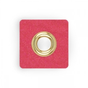 sen-Patch mit Prym-se 8mm gold pink