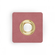 sen-Patch mit Prym-se 8mm gold rosa