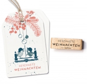 Stempel Gesegnete Weihnachten