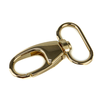 Karabiner 25mm gold