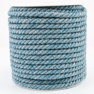 Gedrehte Kordel blau 6mm