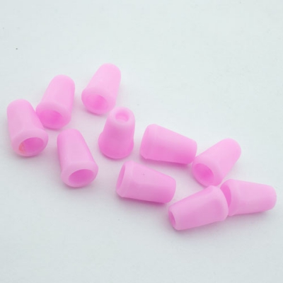 10 Stck Kordel-Endstck rosa 4mm