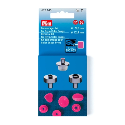 Demontage-Set fr Prym Color Snaps, 9 und 12,4 mm 673140