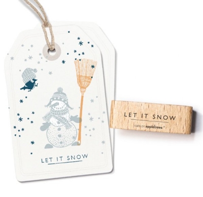 Stempel Let it Snow