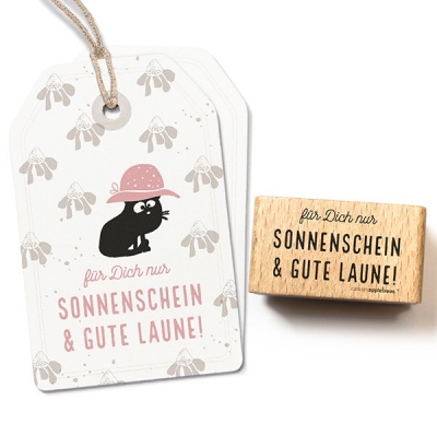 Stempel Sonnenschein & Gute Laune