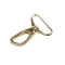 Karabiner 38mm gold hell