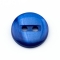 Knopf perlmutt blau 13 mm